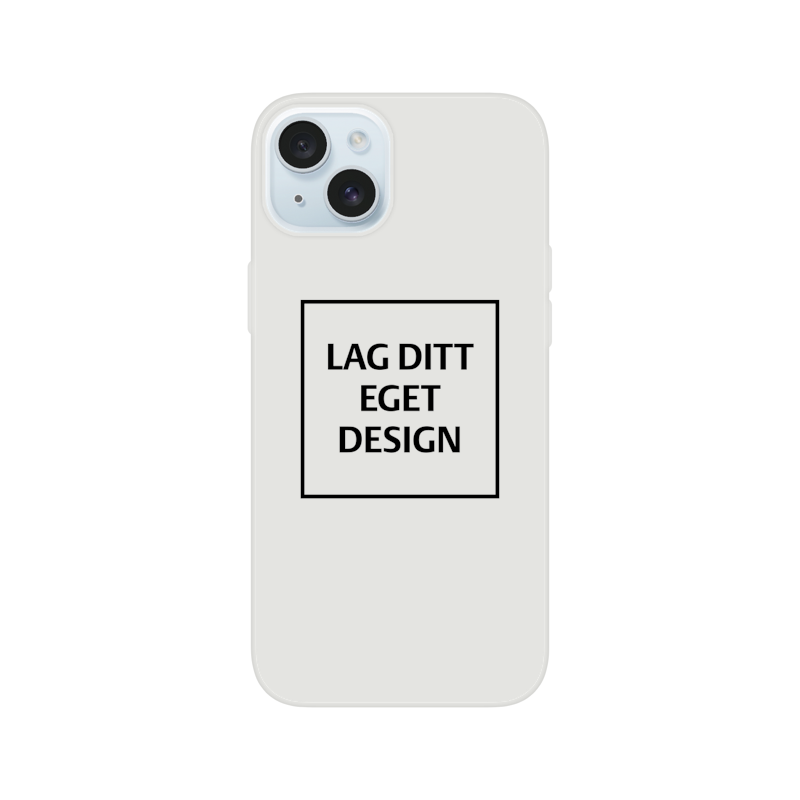 Personligt Flexi Cover til iPhone | Eget Tryk