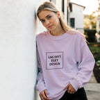 Personlig College Sweater med Eget Tryk | Design Din Unikke Sweater