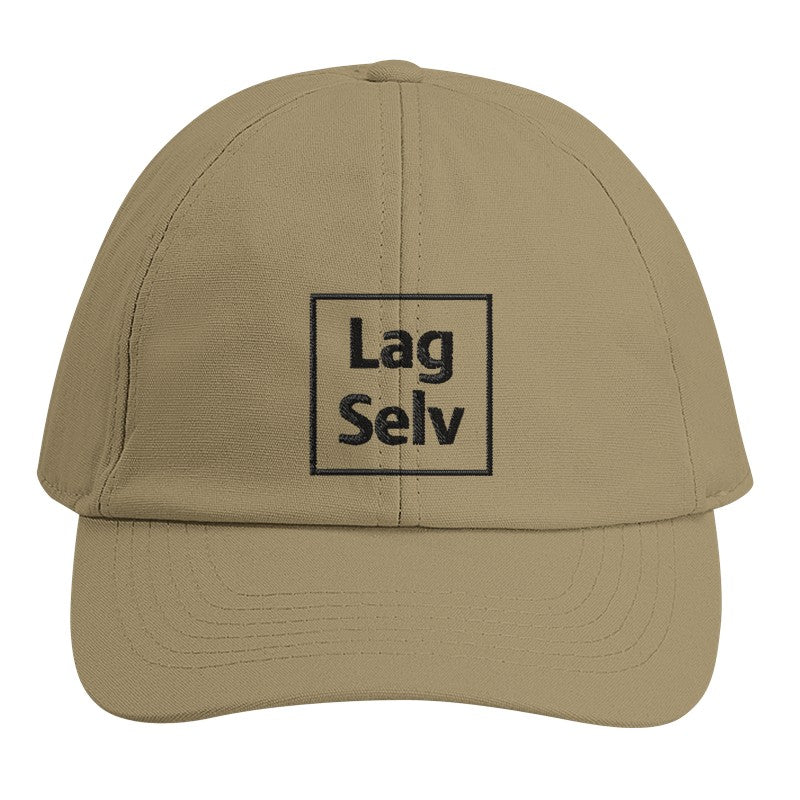 Økologiske 6-panels Dad Caps | Design dine egne med broderet logo