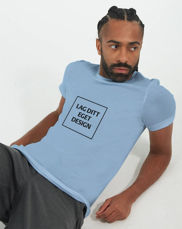 Premium Unisex Crewneck T-skjorte | Design din egen med eget trykk