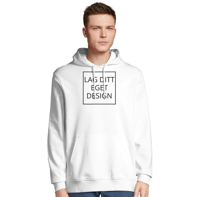 Design din egen økologiske hættetrøje med tryk | Personlig Unisex Hoodie