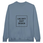 Personlig College Sweater med Eget Tryk | Design Din Logo Sweater