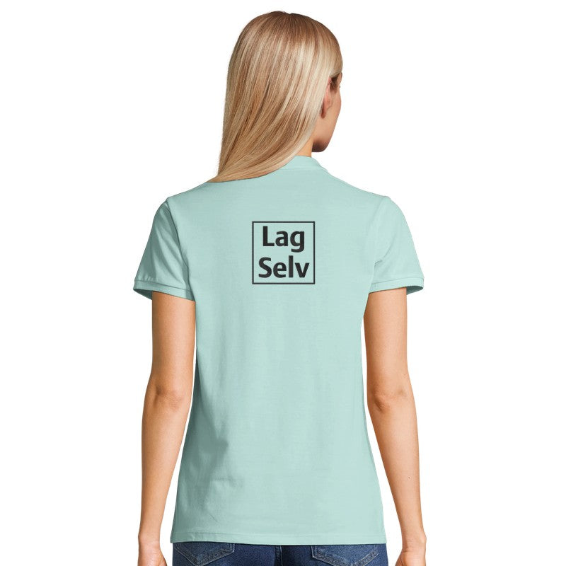 Design din egen økologiske polo skjorte for kvinner | Personlig broderi