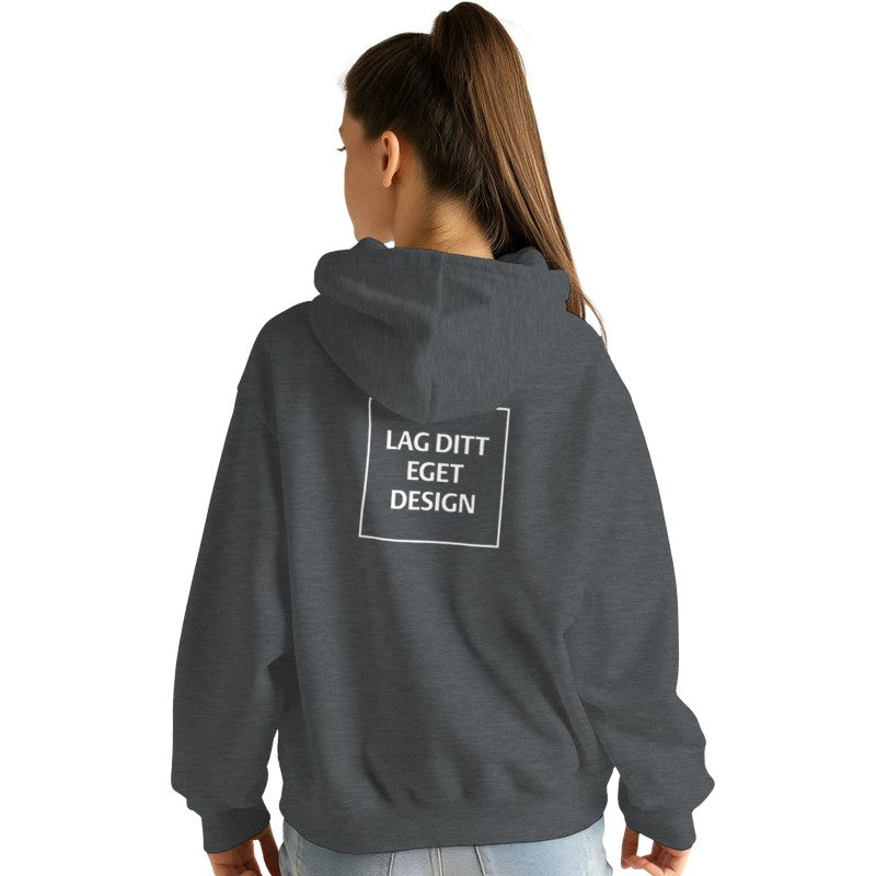 Premium Pullover Hettegenser | Design Din Egen Hettegenser med Trykk