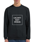 Design din egen premium crewneck sweatshirt med unikt tryk