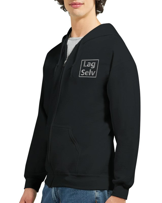 Design din egen hettejakke med broderi - Klassisk unisex zip hoodie