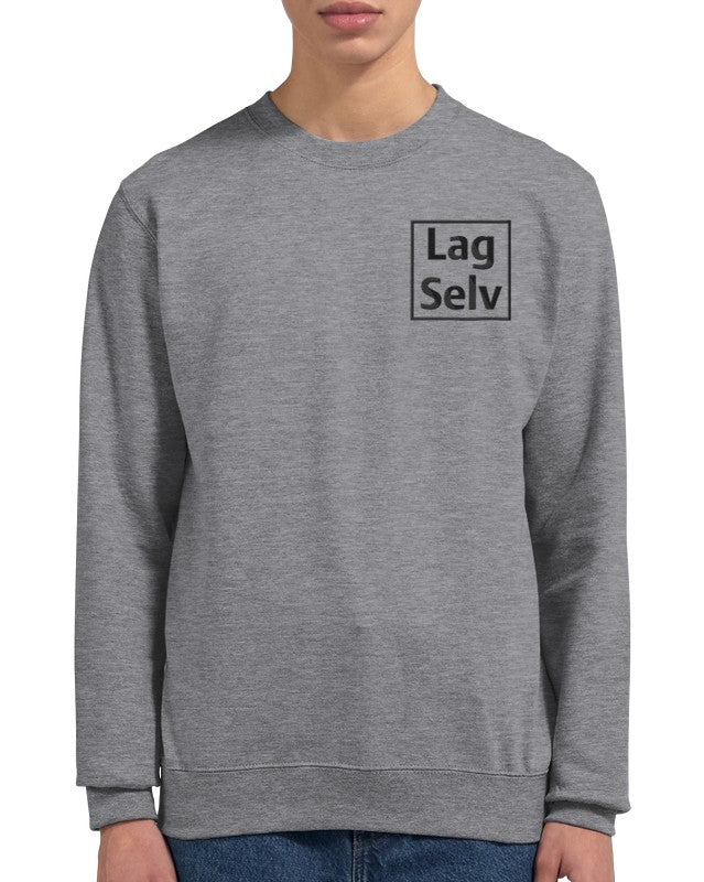 Personlig College sweatshirt med broderi – Design din egen sweatshirt