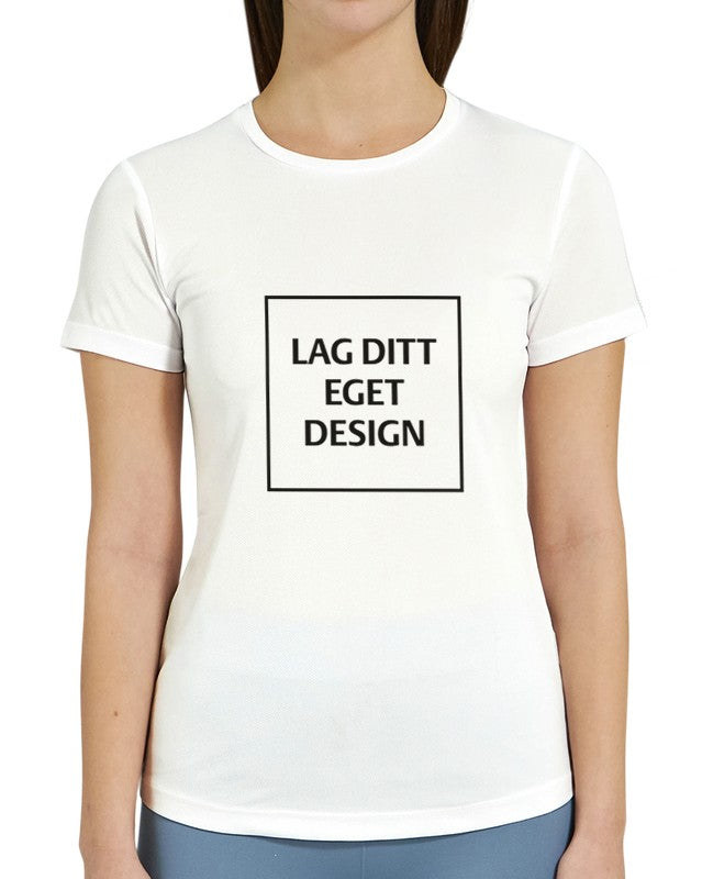 Design din egen Performance T-skjorte for kvinner | Personlig Treningsklær med Trykk