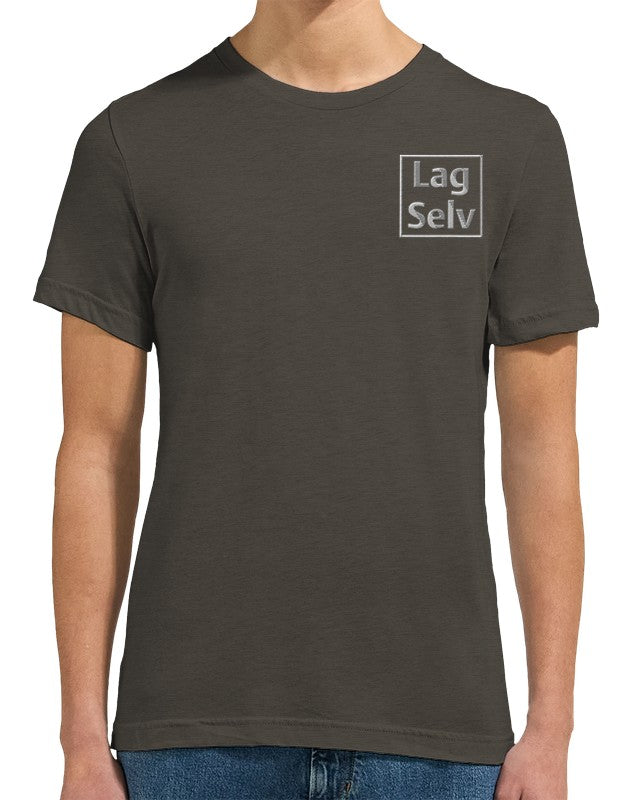 Design din egen Triblend Unisex Crewneck T-skjorte med Broderi