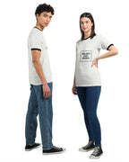 Unisex Ringer T-skjorte med Eget Trykk