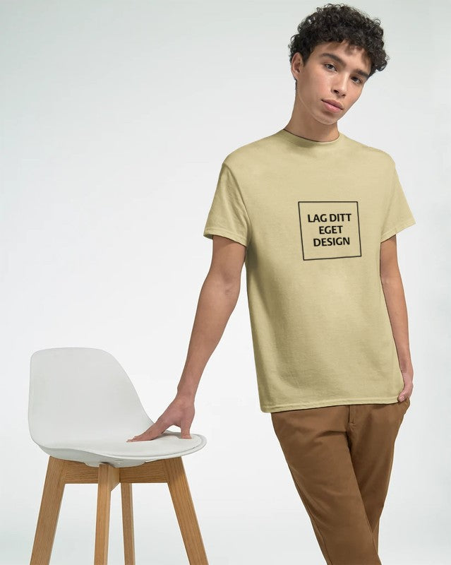 Design din egen unisex T-shirt med print | Personlig bomulds-T-shirt