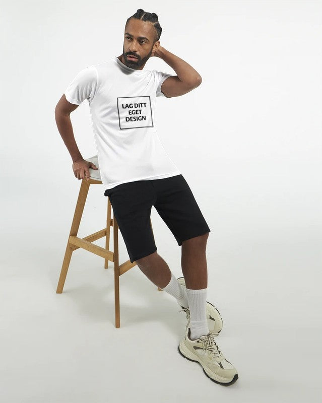 Performance Unisex T-shirt – Design din egen med tryk
