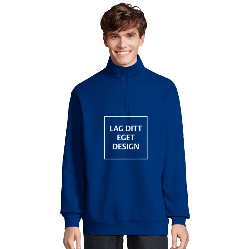 Tilpas din egen 1/4 Zip Trøje – Eget Tryk for Unik Stil