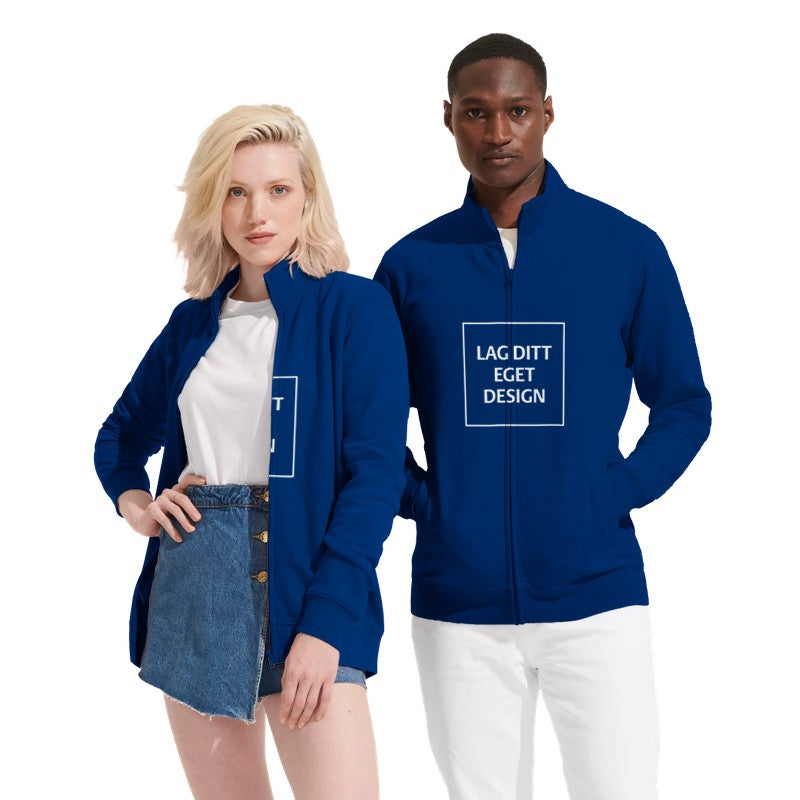 Design Din Egen Genser Med Glidelås | Personlig Trykk På Full-Zip Sweatshirt