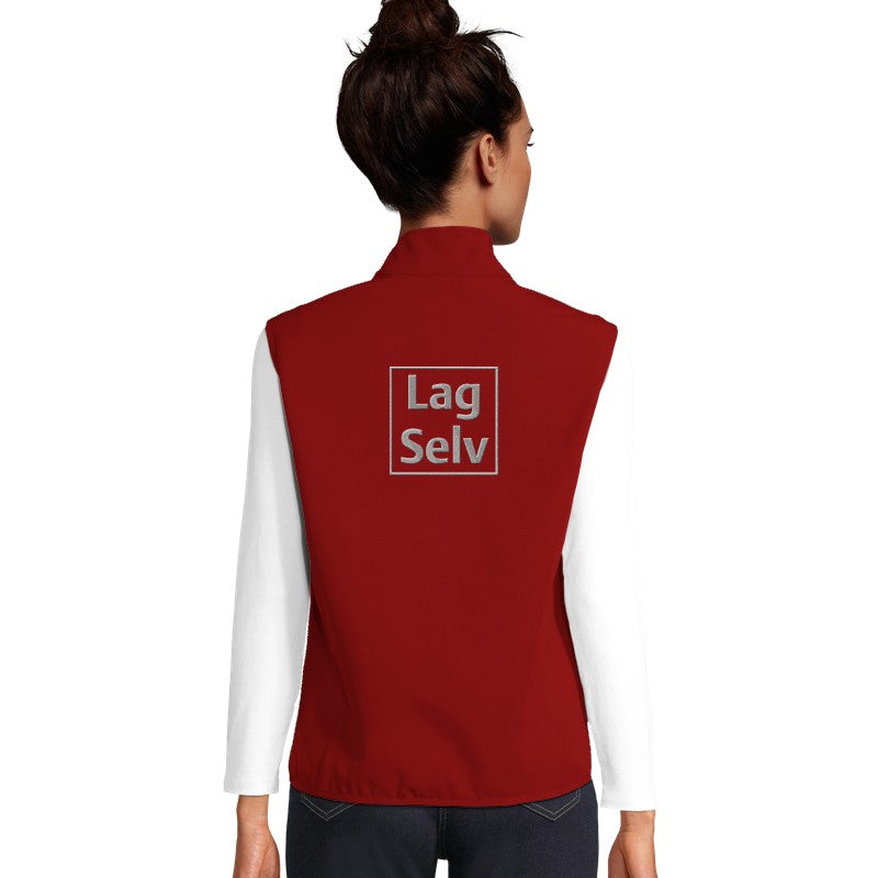 Design din egen Softshellvest for Kvinner | Personlig Broderi og Logo