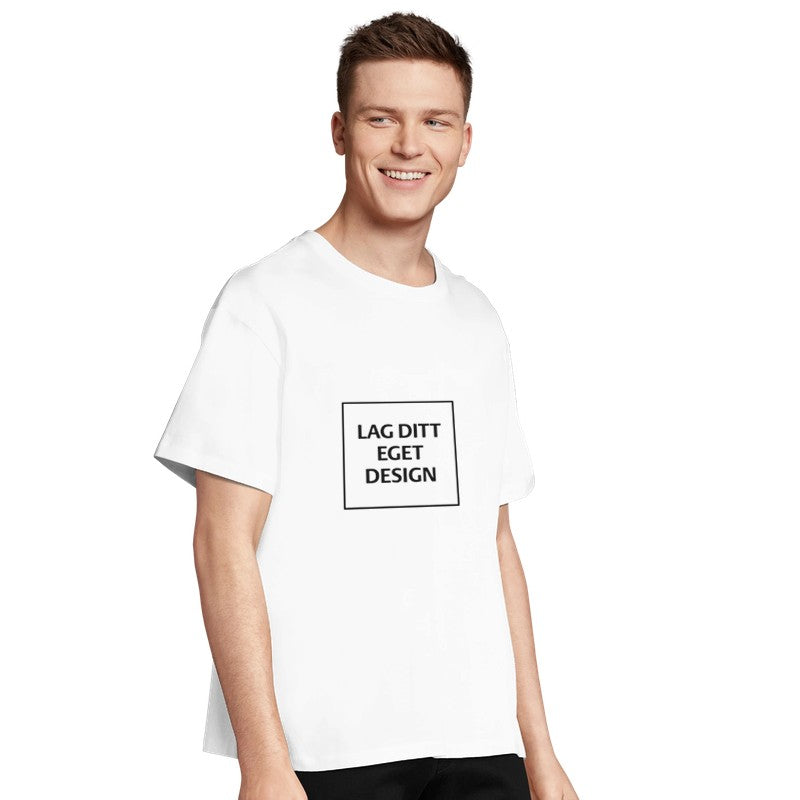 Design Din Egen Oversized T-skjorte | T-skjorte Med Eget Trykk