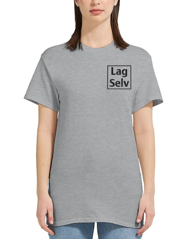 Heavyweight Dame Crewneck T-shirt til Eget Broderi - Design Din Egen