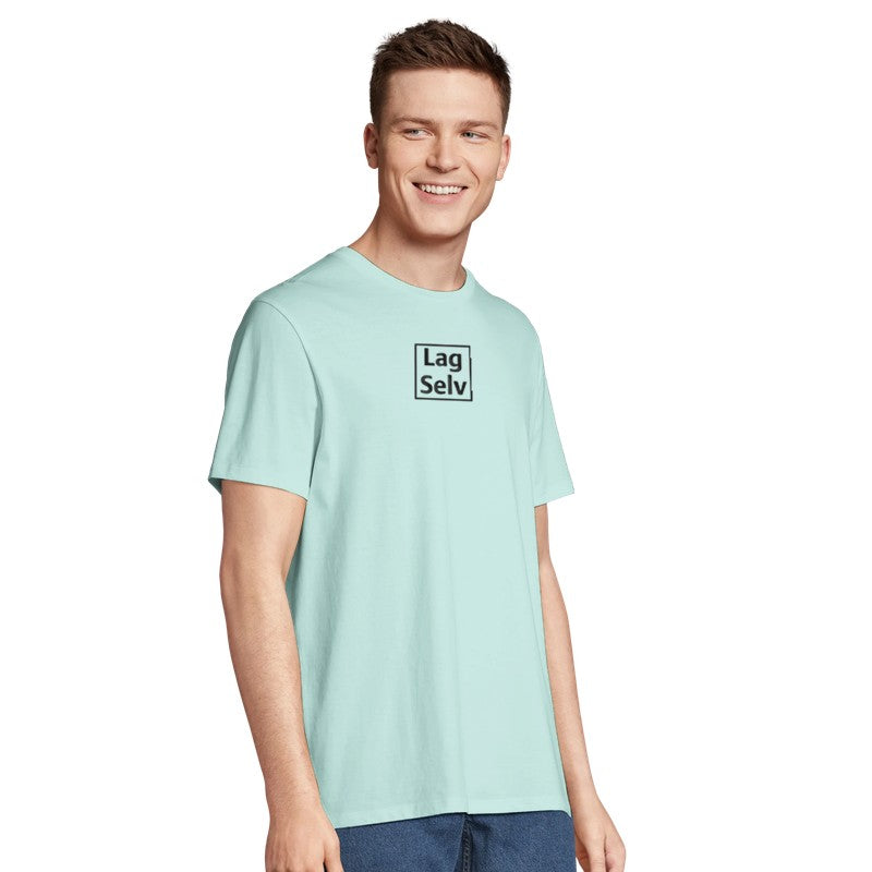 Design din egen økologiske unisex T-shirt med personligt broderi