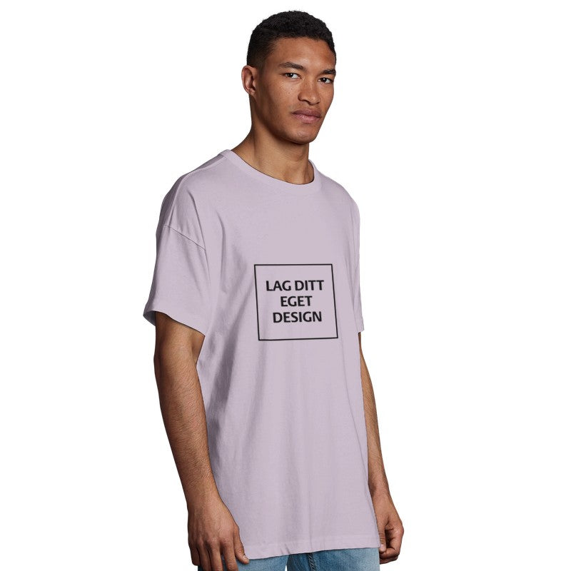 Økologisk Oversized T-shirt til Mænd | Design Din Egen T-shirt med Tryk