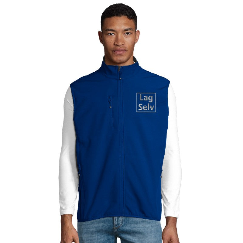 Softshell vest til mænd | Personligt broderi