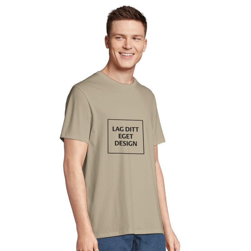 Design Din Egen Økologiske Unisex T-skjorte | T-skjorte Med Eget Trykk