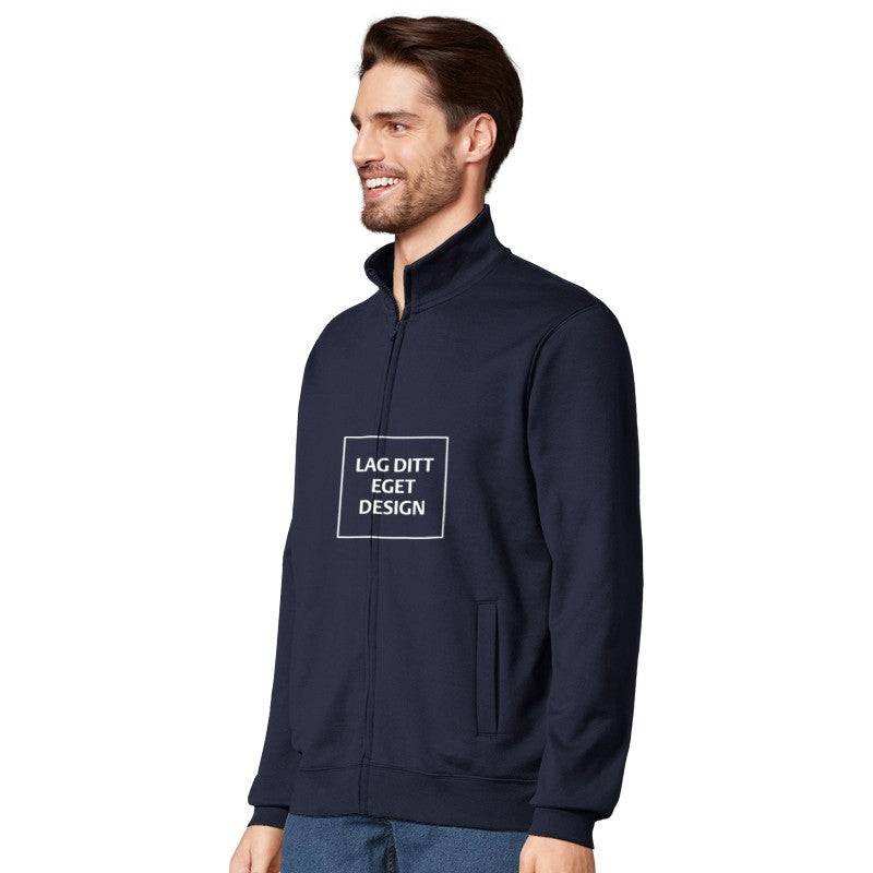 Design Din Egen Genser Med Glidelås | Personlig Trykk På Full-Zip Sweatshirt