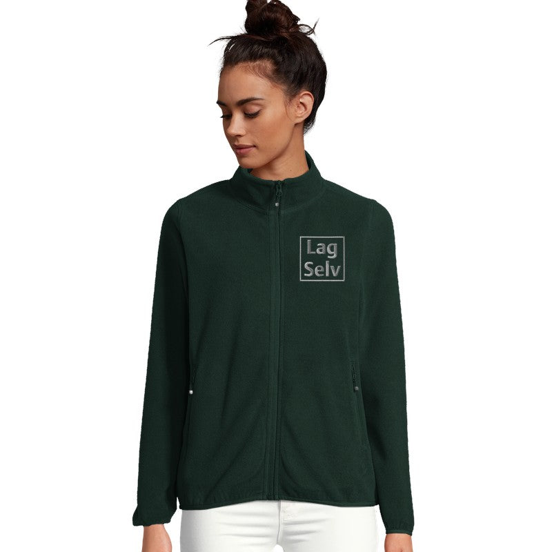 Personlig Microfleece Jakke med Broderi | Design din egen med eget logo