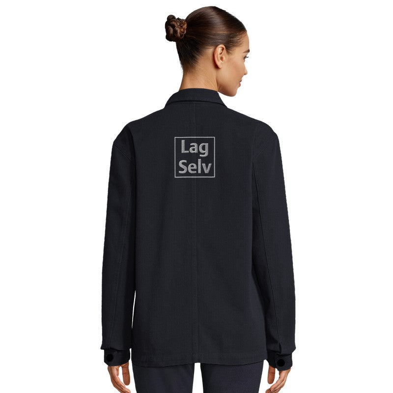 Design din egen økologiske unisex-jakke med broderi | Custom arbejdsjakke