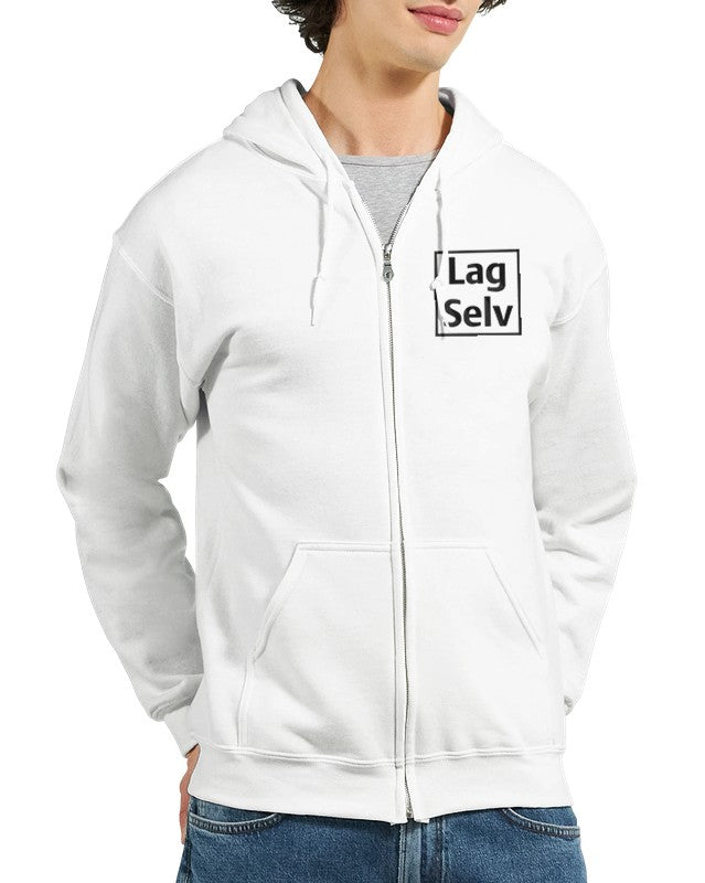 Design din egen hettejakke med broderi - Klassisk unisex zip hoodie