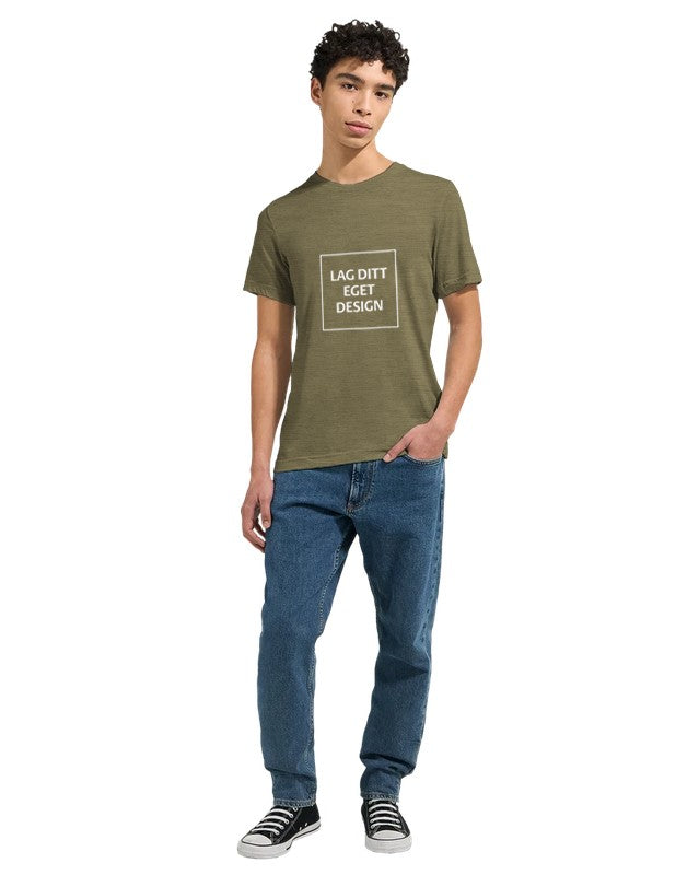 Design Din Egen Triblend T-skjorte | Myk Unisex T-skjorte med Eget Trykk