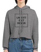 Dame Cropped Hettegenser med Eget Trykk | Skap Din Unike Stil