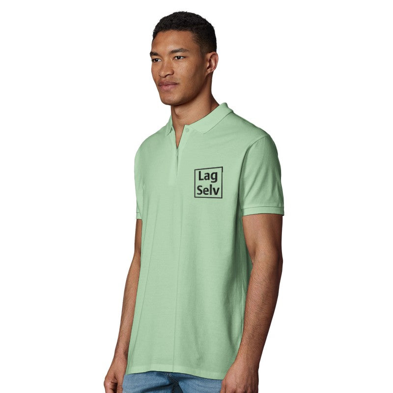 Polo T-shirt til mænd i økologisk bomuld – Design din egen med broderi