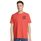 Design din egen økologiske unisex T-shirt med personligt broderi