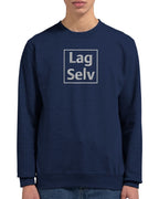 Personlig College sweatshirt med broderi – Design din egen sweatshirt