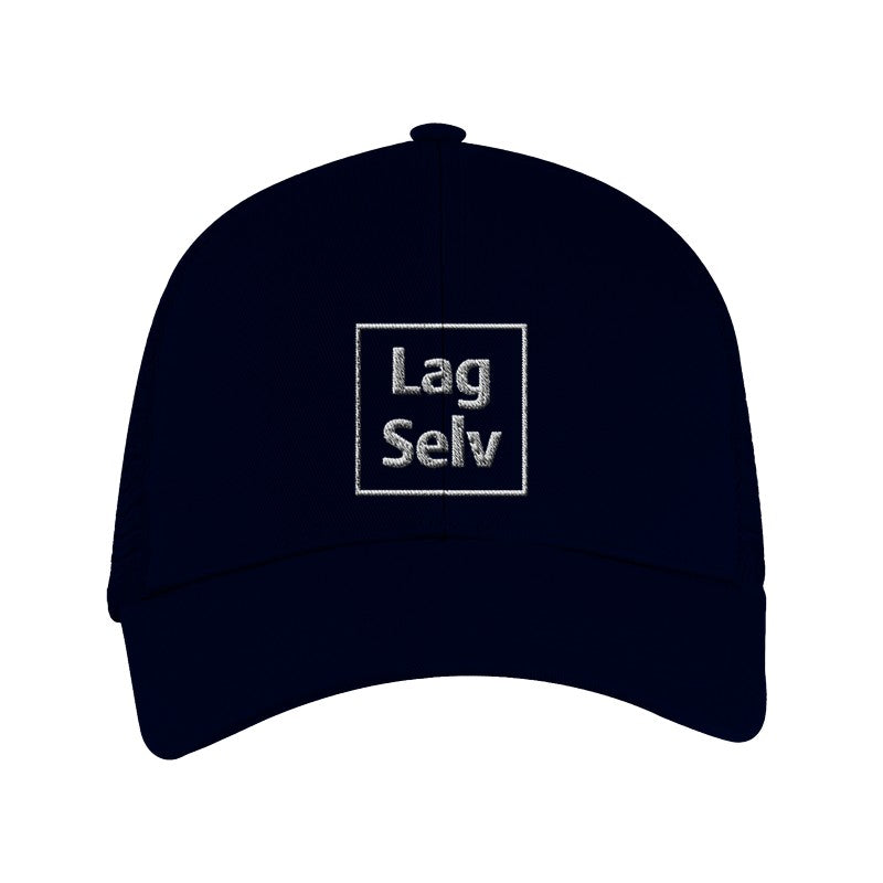 Tilpasningsbar Trucker Hat i Økologisk Bomuld med Broderi | Skab Din Egen Kasket