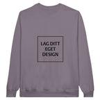 Personlig College Sweater med Eget Tryk | Design Din Logo Sweater
