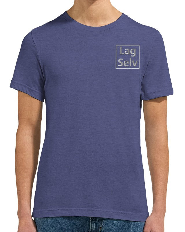 Design din egen Triblend Unisex Crewneck T-shirt med Broderi