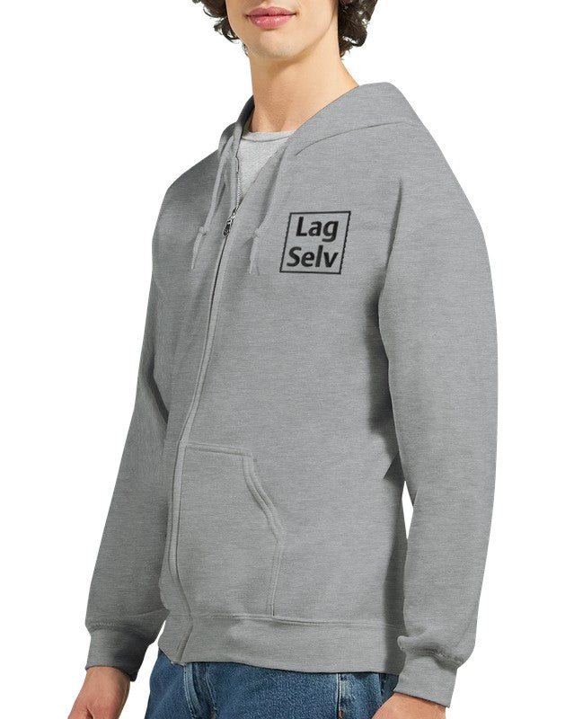Design din egen hettejakke med broderi - Klassisk unisex zip hoodie