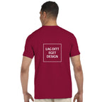 Klassisk Unisex T-skjorte med Rund Hals for Eget Trykk | Design Din Egen T-skjorte