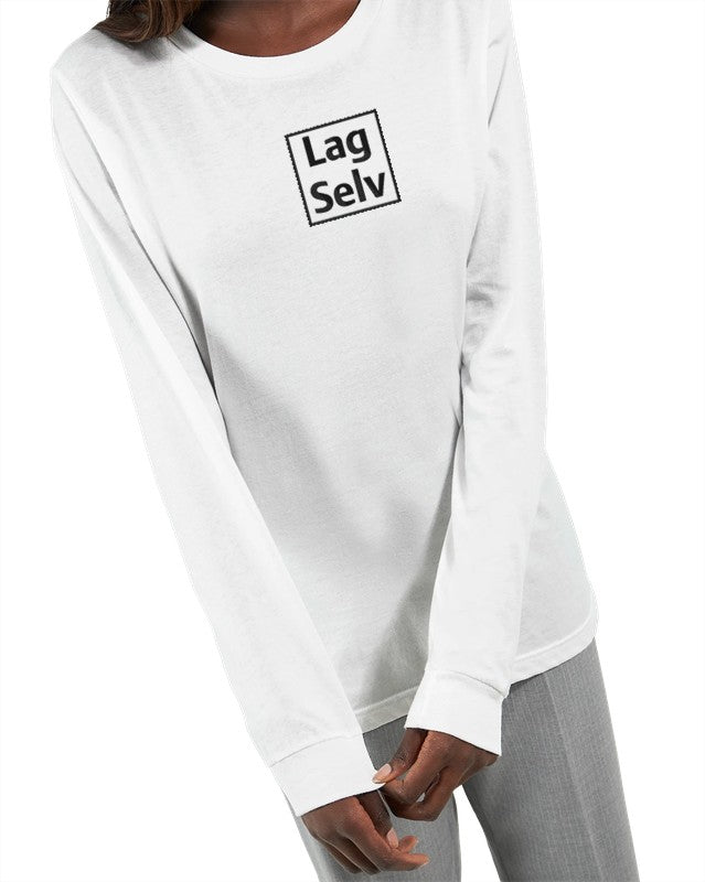 Premium Langærmet T-shirt: Design med Personligt Broderi