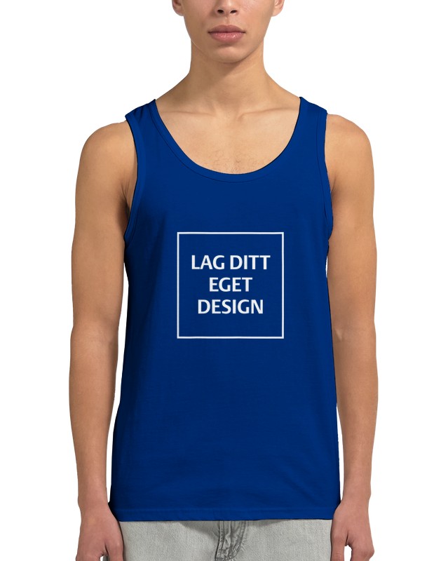 Premium Unisex Tanktopp med Eget Trykk | Design Din Egen