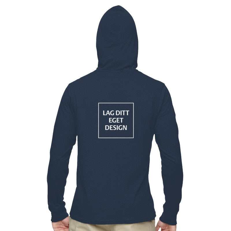 Design din egen unisex hettegenser med trykk | Personlig hettegenser i økologisk bomull