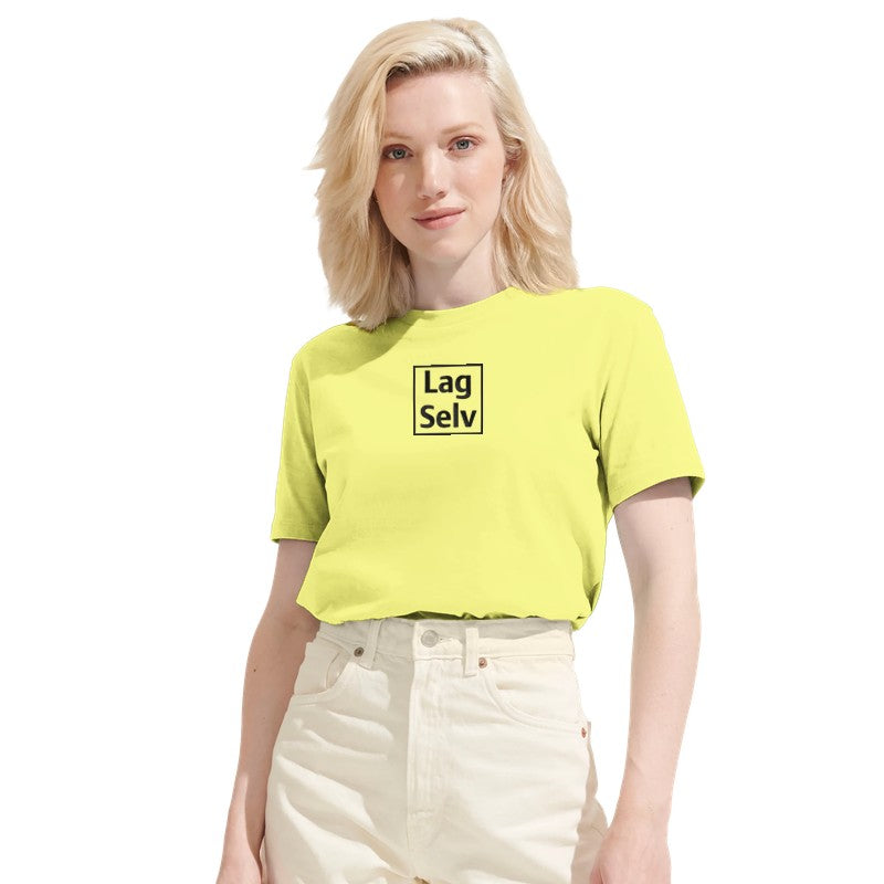 Design din egen økologiske unisex T-shirt med personligt broderi