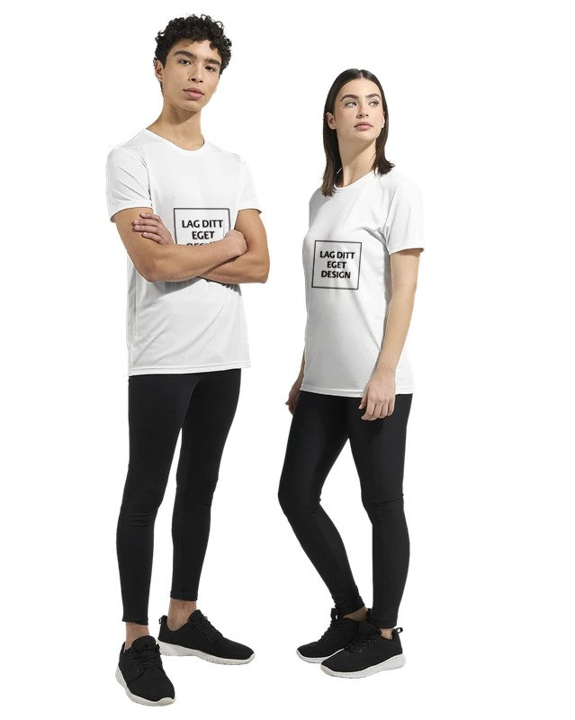 Performance Unisex T-shirt – Design din egen med tryk
