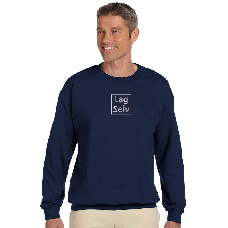 Personlig College Sweatshirt med Broderi | Design Din Egen Sweatshirt