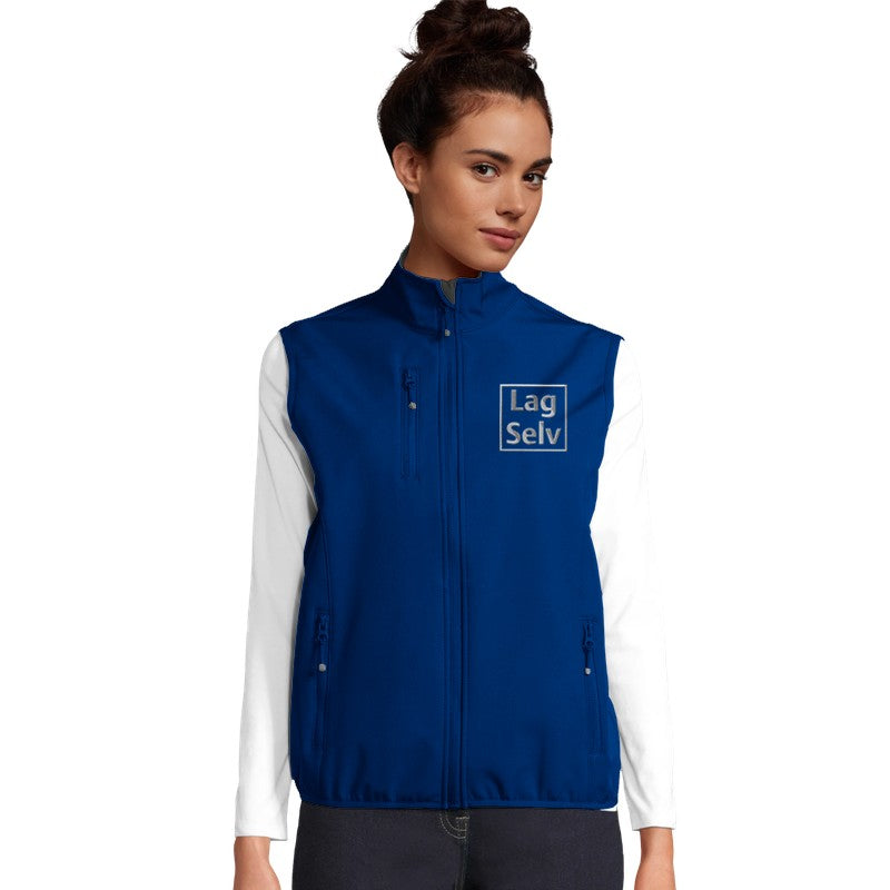 Design din egen Softshellvest for Kvinner | Personlig Broderi og Logo