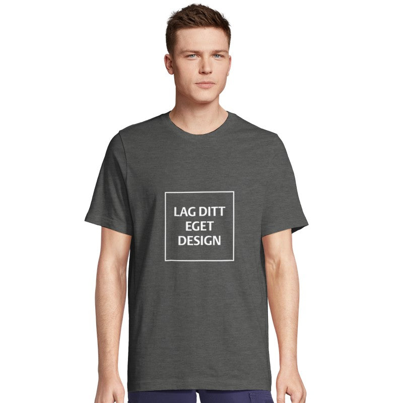 Design din egen komfortabel T-skjorte med personlig trykk