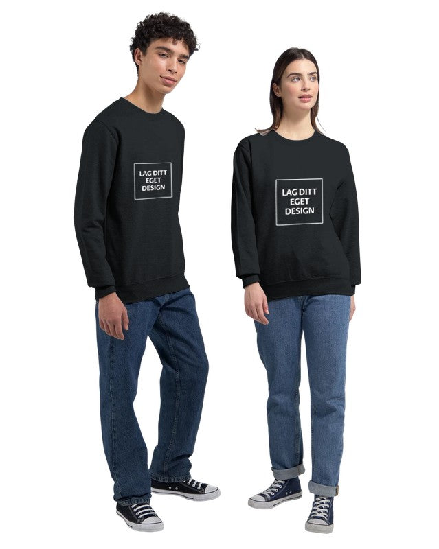 Design din egen premium crewneck sweatshirt med unikt tryk