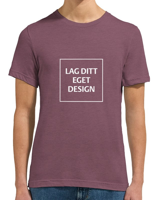 Design Din Egen Triblend T-skjorte | Myk Unisex T-skjorte med Eget Trykk