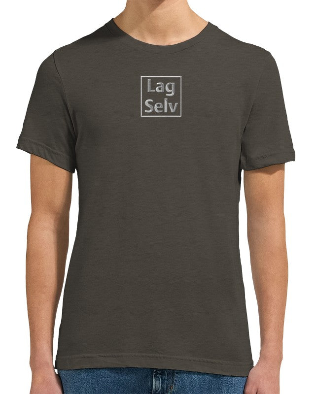 Design din egen Triblend Unisex Crewneck T-shirt med Broderi